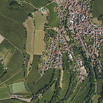 Die Lage von Waldarbeitersiedlung im Orthofoto