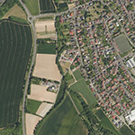 Die Lage von Wackermühle im Orthofoto