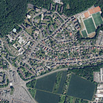 Die Lage von Waldsiedlung im Orthofoto