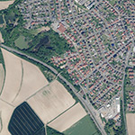 Die Lage von Ziegelei im Orthofoto