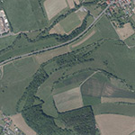 Die Lage von Umspannwerk im Orthofoto