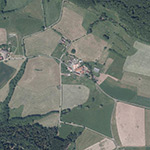 Die Lage von Dietershof im Orthofoto