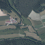 Die Lage von Rohrbacherhof im Orthofoto