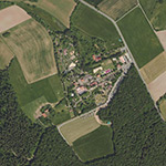 Die Lage von Frohnhof im Orthofoto