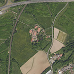 Die Lage von Hunsrück im Orthofoto