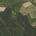 Die Lage von Bremenfeld im Orthofoto