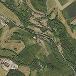 Die Lage von Dielhof im Orthofoto