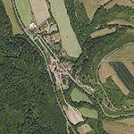 Die Lage von Schmidt-Mühle im Orthofoto