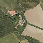 Die Lage von Elisabethenhof im Orthofoto