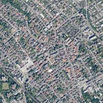 Die Lage von Eschborn, Stadt im Orthofoto