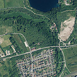 Die Lage von Obermühle im Orthofoto