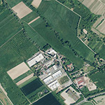 Die Lage von Steinmühle im Orthofoto