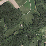 Die Lage von Holzwiese im Orthofoto