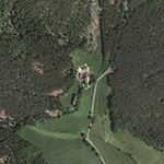 Die Lage von Reichenberg im Orthofoto