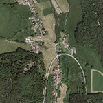Die Lage von Olfener Hof im Orthofoto