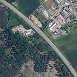 Die Lage von Spechtsloch im Orthofoto