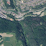 Die Lage von Jagdhütte im Orthofoto