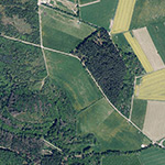 Die Lage von Selhain im Orthofoto