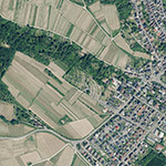 Die Lage von Honigberg (Forsthaus) im Orthofoto