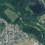 Die Lage von Nonnenmühle im Orthofoto