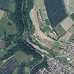 Die Lage von Zinkenmühle im Orthofoto