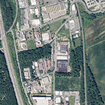 Die Lage von Frauwald im Orthofoto