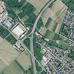 Die Lage von Kettenmühle im Orthofoto