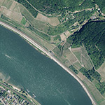 Die Lage von Bodenthal (Bahnwärterhaus) im Orthofoto