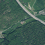 Die Lage von Lenzenmühle im Orthofoto