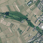 Die Lage von Weißmühle im Orthofoto