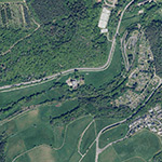 Die Lage von Stiftsmühle im Orthofoto