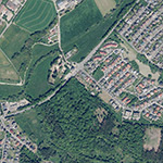 Die Lage von Ochsenwiese im Orthofoto