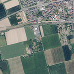 Die Lage von Emmahof im Orthofoto