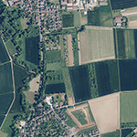 Die Lage von Römerkastell im Orthofoto