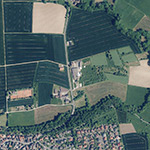 Die Lage von Speckbrücksiedlung im Orthofoto