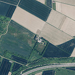 Die Lage von Riedhof im Orthofoto