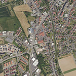 Die Lage von Salinenhof im Orthofoto