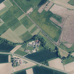 Die Lage von Rainmühle im Orthofoto