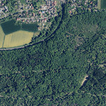 Die Lage von Isselhof im Orthofoto