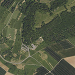 Die Lage von Am Glauberg West im Orthofoto