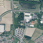 Die Lage von Selzerbrunnen im Orthofoto