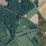 Die Lage von Bonlanten im Orthofoto