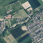 Die Lage von Heftersheimer Mühle im Orthofoto