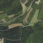 Die Lage von Steinkaute im Orthofoto