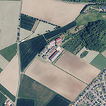 Die Lage von Konschloh im Orthofoto