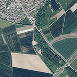 Die Lage von Ried Mühle im Orthofoto