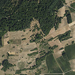Die Lage von Jägerhaus im Orthofoto