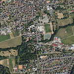 Die Lage von Nordervalla im Orthofoto