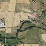 Die Lage von Pirrmühle im Orthofoto
