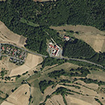 Die Lage von Grube Königsberg im Orthofoto